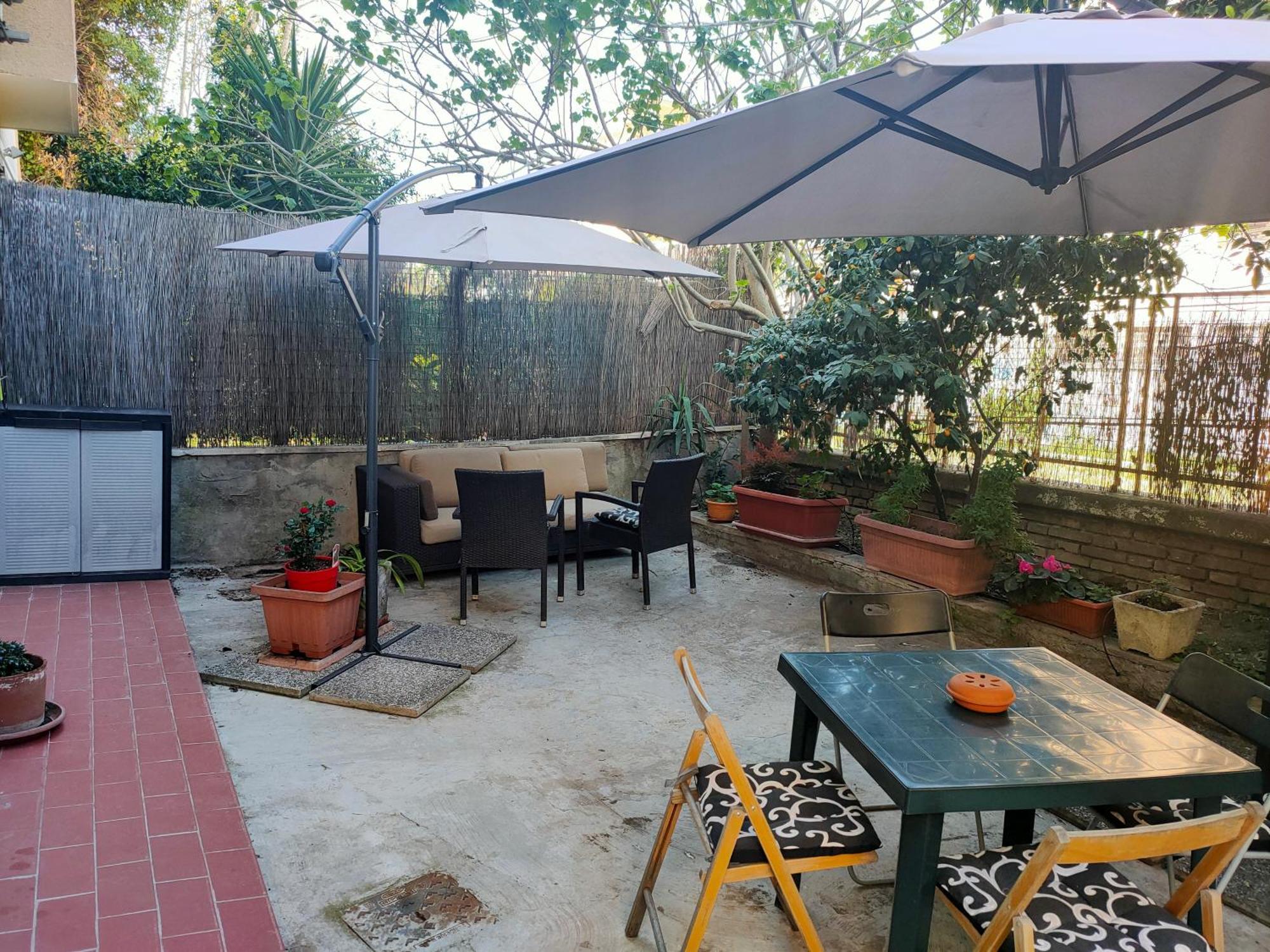 Bibbi'S Garden Apartment โรม ภายนอก รูปภาพ